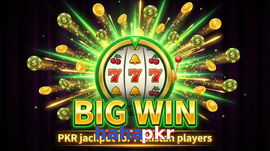 Big win animation on Hahapkr slot game